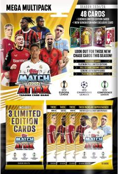 Set cartonase Mega Multipack - Topps Match Attax 24/25