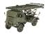 Macheta militara lansator rachete BM-13-16 on W.O.T. 8 chassis