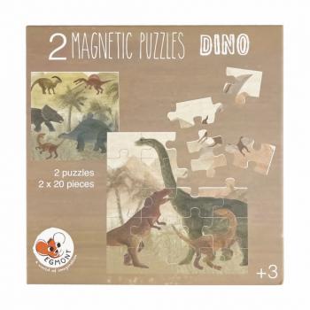 Puzzle magnetic, dino, egmont toys