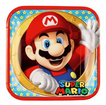 Farfurii petrecere super mario 23 cm