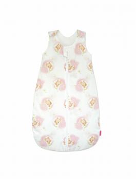 Sac de dormit copii, pink bear's dream, din bumbac 110 cm, 2.5 tog