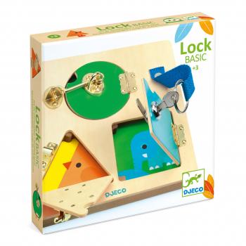 Joc educativ lock basic, djeco