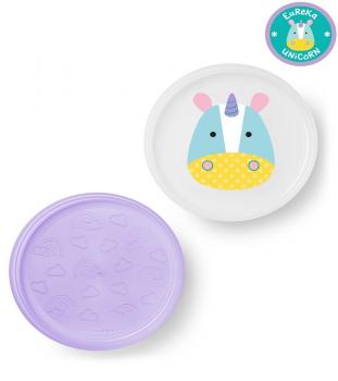 Skip hop set farfurii anti-alunecare - unicorn