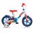 Bicicleta pentru copii model 108 Sport DB-108FL-0506 Dino Bikes, 10 inch, culoare alb cu albastru