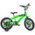 Bicicleta pentru copii BMX DB-145XC-01 Dino Bikes, 14 inch, verde