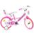 Bicicleta pentru copii Fairy DB-164RSN-09FY Dino Bikes, 16 inch, culoare roz cu alb