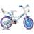 Bicicleta pentru copii Snow Queen DB-144R-SQ Dino Bikes, 14 inch