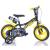 Bicicleta pentru copii Batman DB-612L-BT Dino Bikes, 12 inch