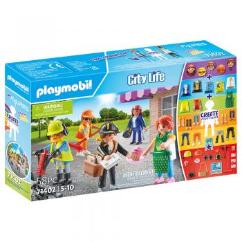 Playmobil - creeaza propria figurina viata la oras