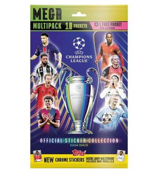 Set abtibilduri Mega Multipack -  Topps 2025 UEFA Champions League