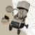 Carucior sport appekids – upp – ultracompact, pliere automata, de la nastere la 22kg - bubble beige