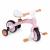 Bicicleta cu pedale 3 in 1 si roti ajutatoare ecotoys lc-v1359 - roz