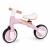 Bicicleta cu pedale 3 in 1 si roti ajutatoare ecotoys lc-v1359 - roz