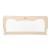 Protectie laterala pat, Qmini, Seth, 150 x 66 cm, Inaltimea 66 cm, Instalare usoara, Cu inclinare la 180 grade, Beige