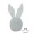 Jucarie zornaitoare, MimiNu, Din catifea matlasata, Material certificat Oeko Tex Standard 100, Mini Bunny, Grey