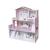 Casuta papusi, Free2Play, Din lemn, Dimensiune mare 70 x 24 x 70 cm, Construita pe 3 niveluri cu 3 camere, Accesorizata cu mobilier, Pink