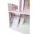 Casuta papusi, Free2Play, Din lemn, Dimensiune mare 70 x 24 x 70 cm, Construita pe 3 niveluri cu 3 camere, Accesorizata cu mobilier, Pink