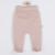 Set 2 piese, New Baby, Include body cu maneca lunga si volanas, pantaloni cu botosei, Marime 62, Din bumbac 100%, Practical Pink