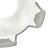 Reductor anatomic toaleta, Keeeper, Ewa, Cu baza antialunecare, 30 x 40 x 15 cm, Hippo, White