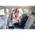 Scaun auto, FreeON, Space, Pentru copii, Nastere - 150 Cm, Rotire 360° grade, Tehnologie Isofix I-Size, Spatar reglabil, Conform cu standardul european de securitate ECE R129, Grey