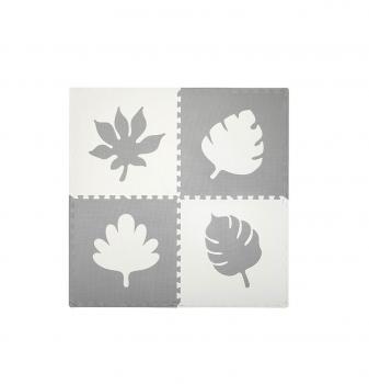 Covoras de joaca puzzle 120x120 cm momi, feli - grey