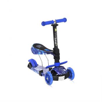 Trotineta pentru copii smart, blue cosmos