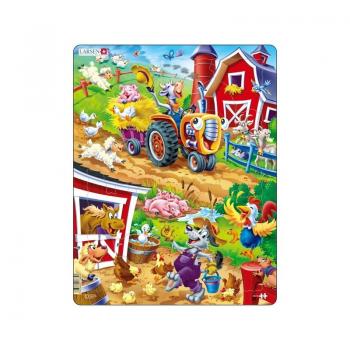 Puzzle Ferma, 22 Piese Larsen LRUS15