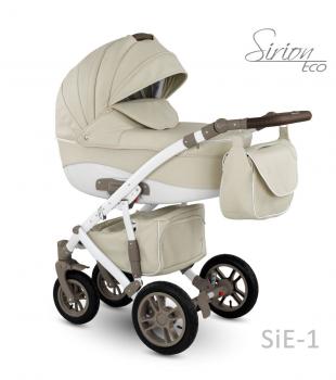 Carucior copii 2 in 1 Sirion Eco CAMARELO color SiE-1