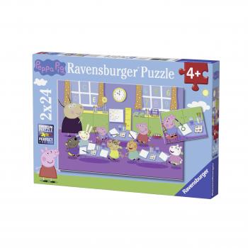 PUZZLE PURCELUSA PEPPA, 2x24 PIESE