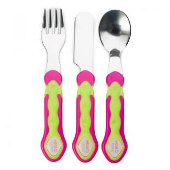 Set de tacamuri din inox 12 luni+, Vital Baby