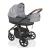 Espiro Next Manhattan carucior multifunctional 3 in 1 (cu cadru negru) - 217 Alaska Grey 2019