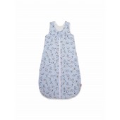 Sac de dormit copii, loving bear blue, din bumbac 130 cm, 0.5 tog