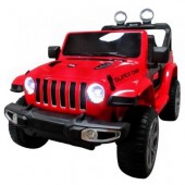 Jeep electric 4 x 4 cu telecomanda r-sport x4 ts-938 - rosu - resigilat (lumini nefunctionale)