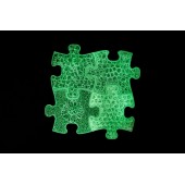 Covoras ortopedic senzorial puzzle Set Fluorescent, straluceste in intuneric