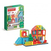 Set de construit magformers- casa milo, 33 piese