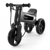 Bicicleta fara pedale funny wheels rider supersport 2 in 1 all-black limited