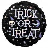 Balon folie trick or treat 45 cm