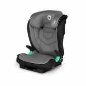 Scaun auto, Lionelo, Neal Stone, Spatar reglabil, Baza i-size, 15-36 Kg, cu Isofix, Conform cu standardul european de securitate ECE R129, Gri