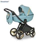 Carucior 3 in 1 Prime Mirage Blue Gold