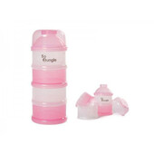 Containere roz lapte praf BO Jungle cu 4 compartimente