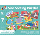Set 6 puzzle - Animalute jucause (3 piese)