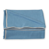 Amy - paturica pure tricotata din bumbac, 110x72 cm, blue