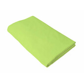 Cearceaf verde, kidsdecor, cu elastic, din bumbac - 60x107 cm